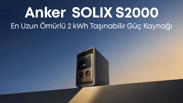Anker SOLIX S2000 Türkiye’de