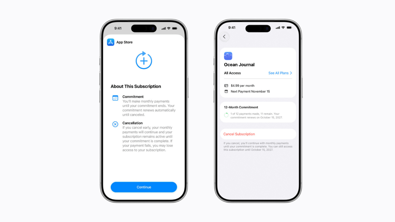 Apple, App Store abonelikleri için daha uygun fiyatlı bir seçeneği kullanıma sunuyor