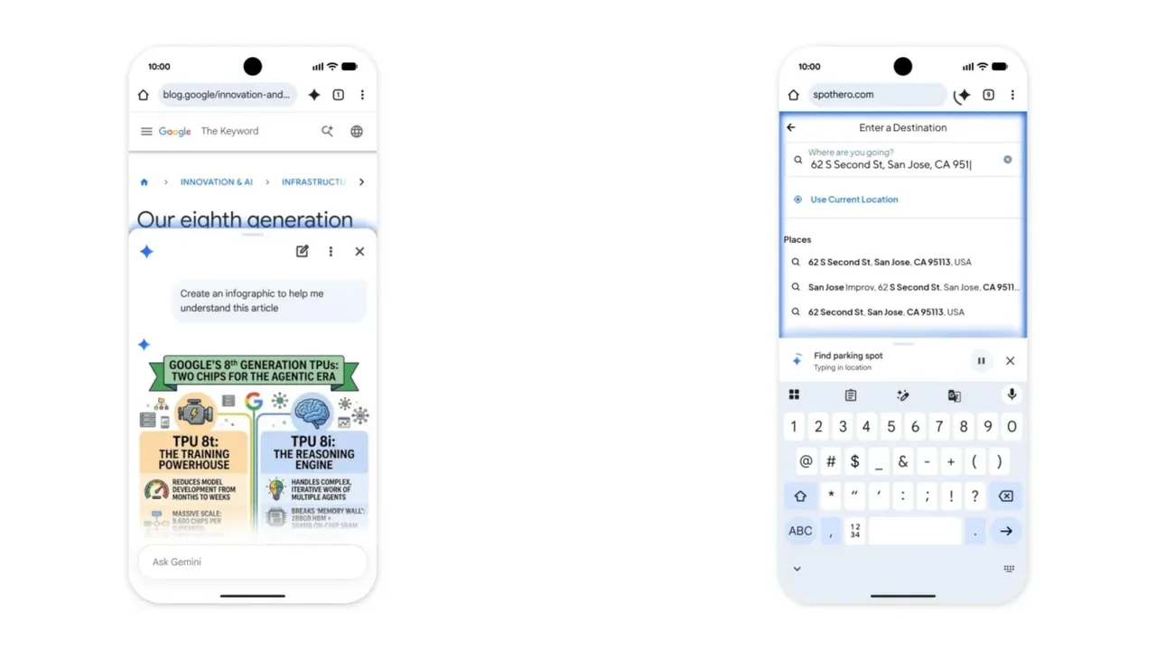 Chrome Android Sürümüne Gemini Desteği Geldi