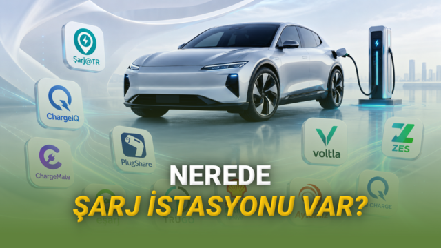 Elektrikli Araç Şarj İstasyonu Yerlerini Gösteren Uygulamalar