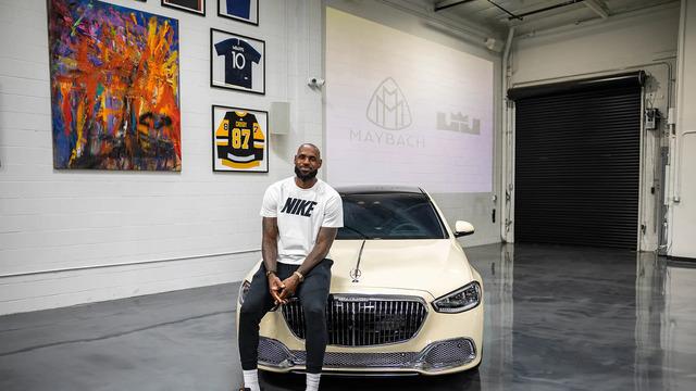 LeBron James'in Özel Maybach'ı Açık Artırmaya Çıkıyor: Geliri Eğitime Gidecek