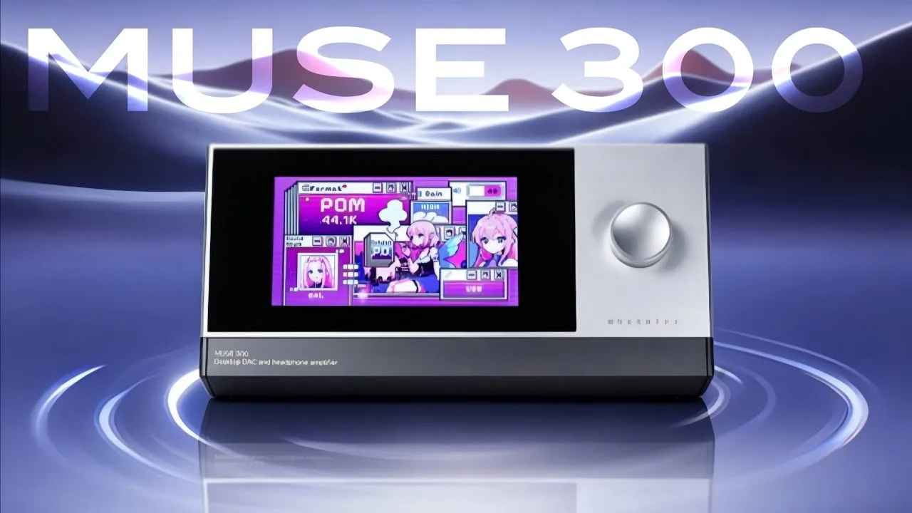 Muse HiFi Muse 300 tanıtıldı: İşletim sistemli masaüstü DAC/AMP geliyor