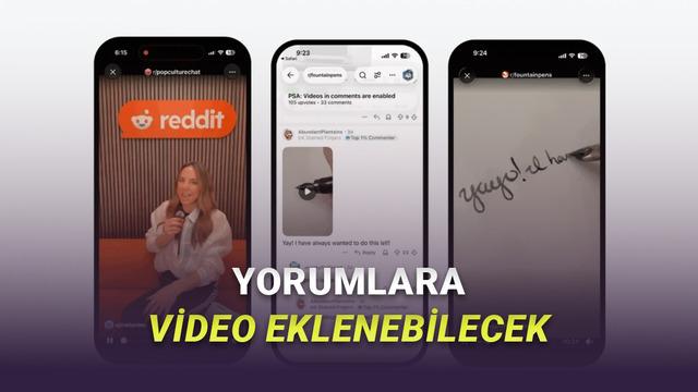 Reddit Yorumlarına Video Desteği Geldi