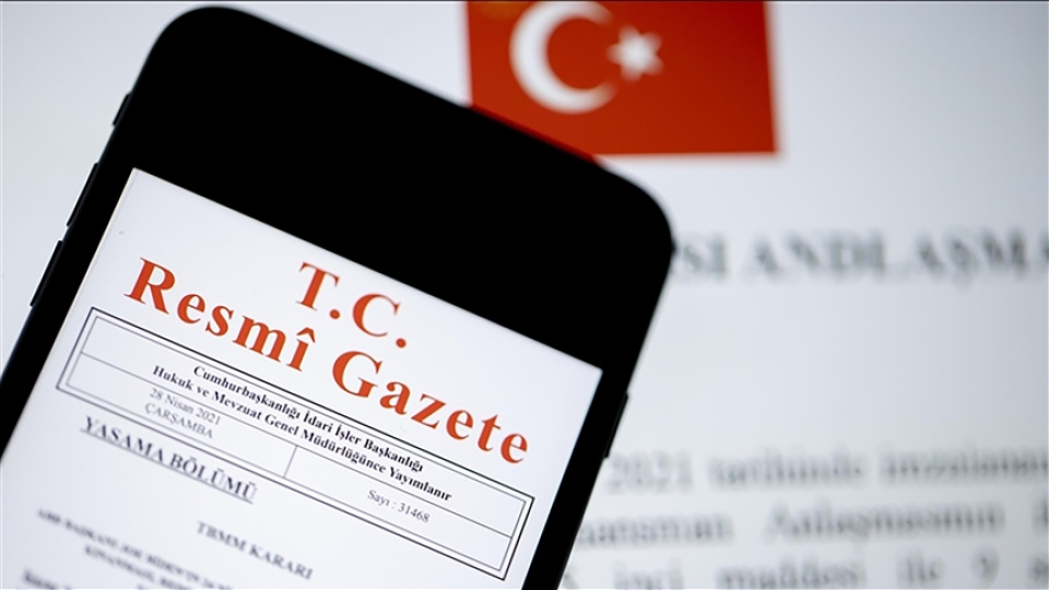 Resmi Gazete'de bugün (06.05.2026)