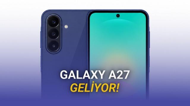 Samsung Galaxy A27'nin Özellikleri Ortaya Çıktı