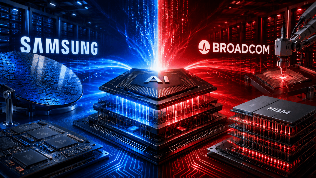 Samsung ve Broadcom’dan yapay zeka altyapısı için 200 milyar dolarlık iş birliği