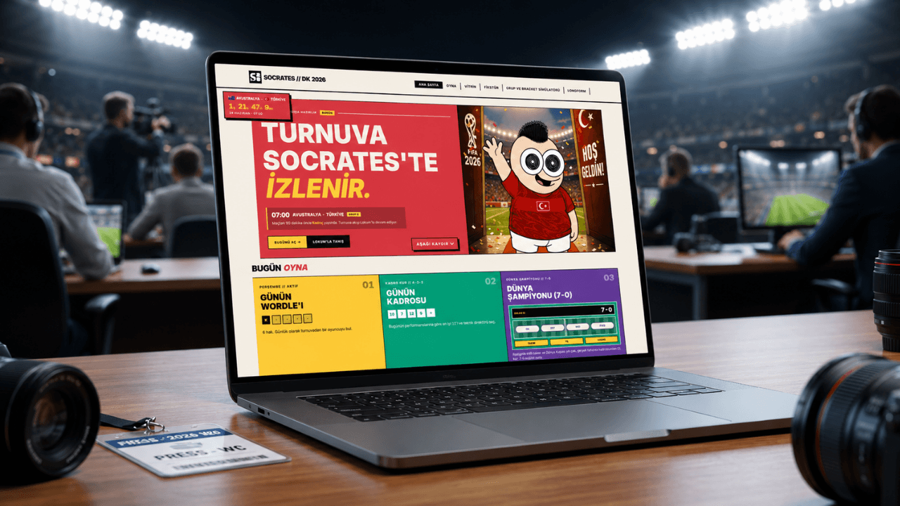 Socrates, 2026 Dünya Kupası için hazırladığı interaktif siteyi yayına aldı