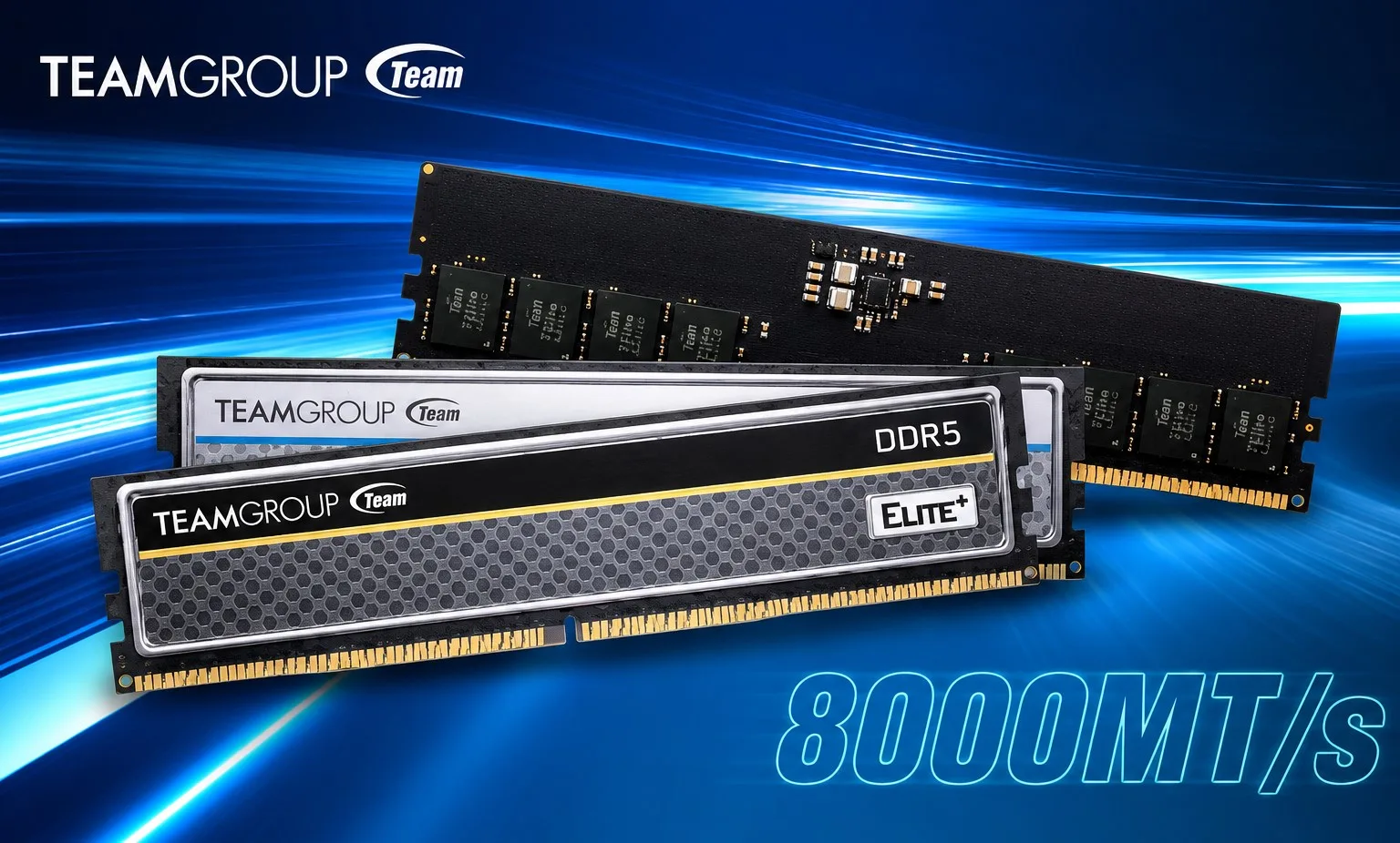 TEAMGROUP’dan 1.1V ile çalışan DDR5-8000 bellek geliyor!