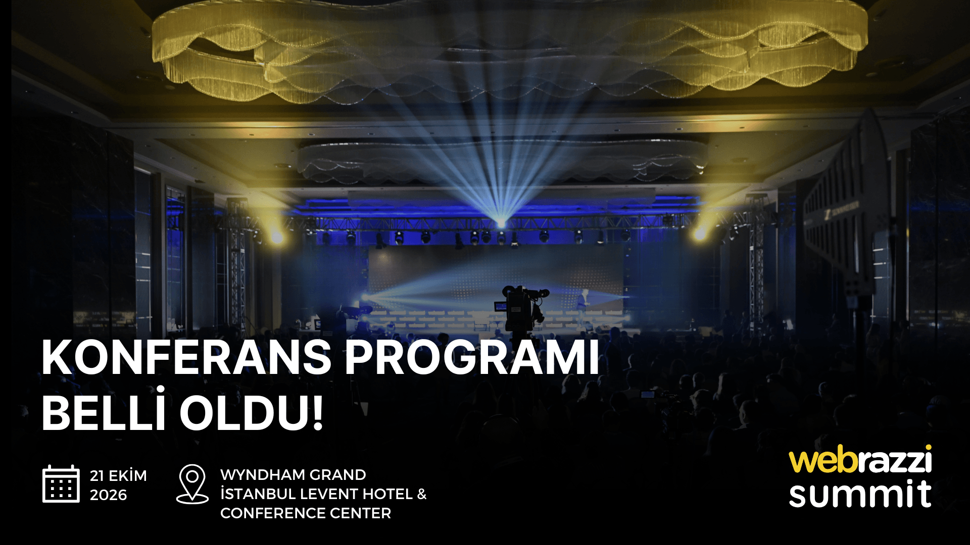 Webrazzi Summit 2026'nın konferans programı belli oldu!