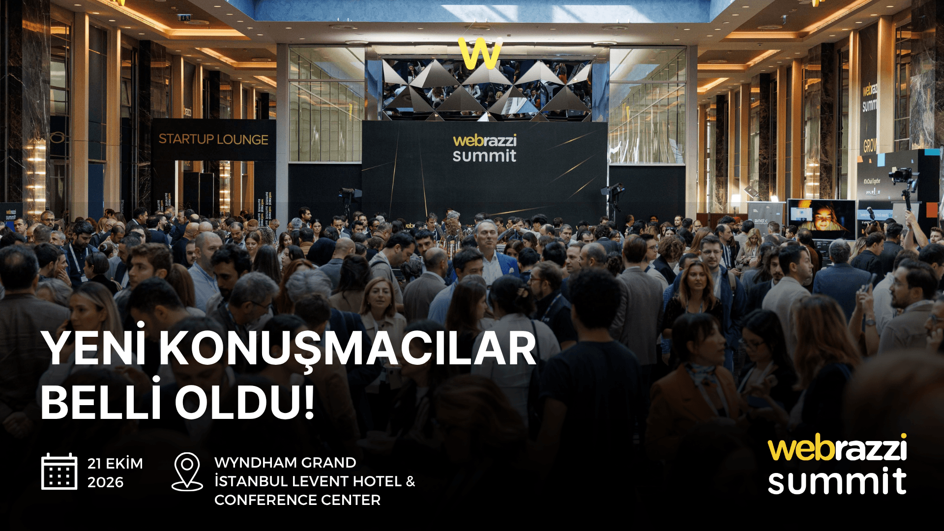 Webrazzi Summit 2026'nın yeni konuşmacıları belli oldu!