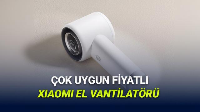 Xiaomi Uygun Fiyatlı El Vantilatörü Tanıttı